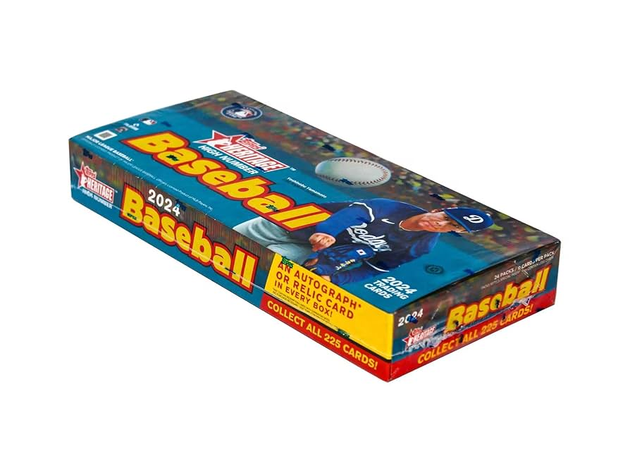 その他 2024 Topps Heritage High Number Baseball 2024 Topps Heritage High Number Baseball - Hobby Box